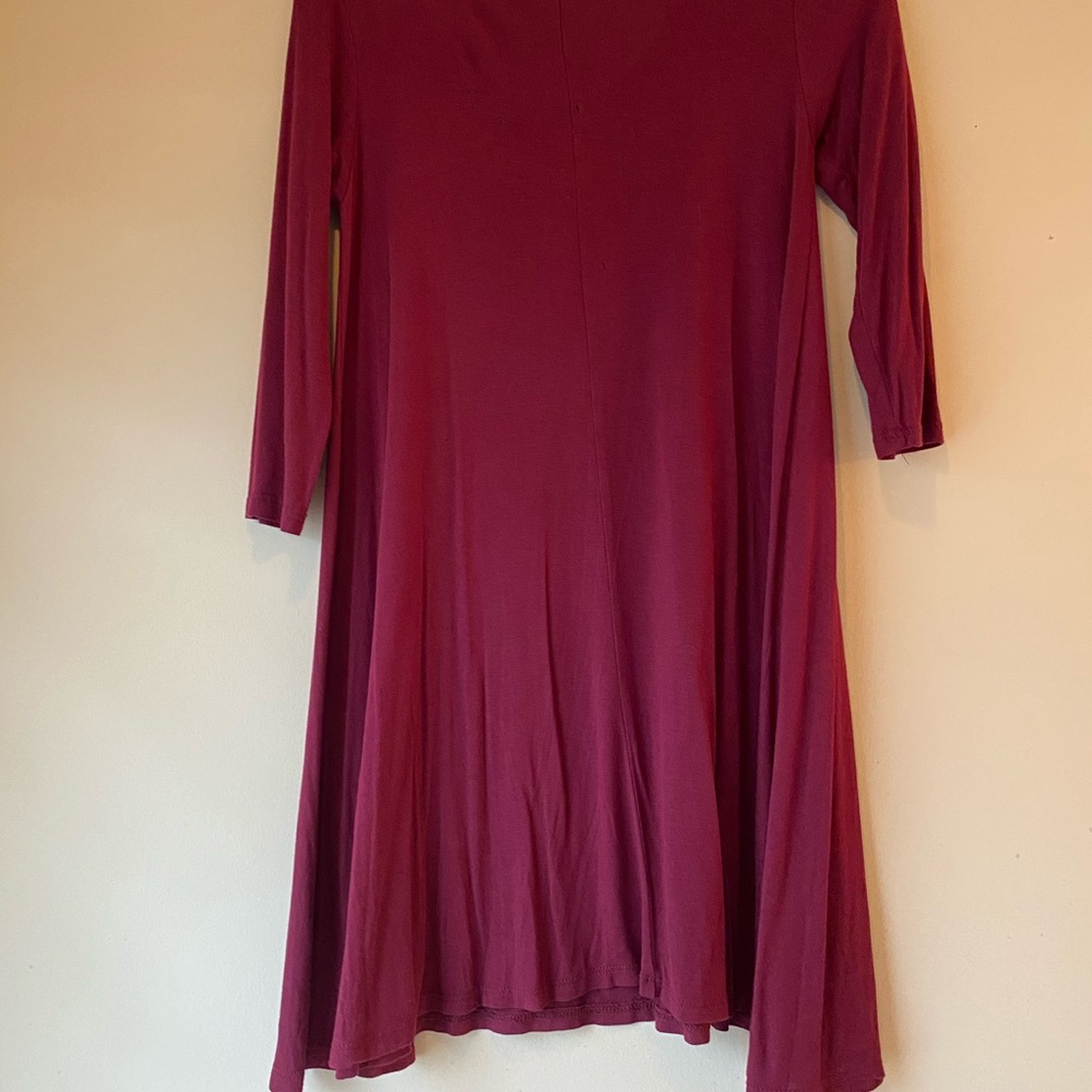 Maroon dress